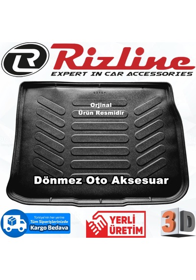 Renault Scenic 2 3D Bagaj Havuzu Paspası 2004-2009 Arası Rizline N11.5086