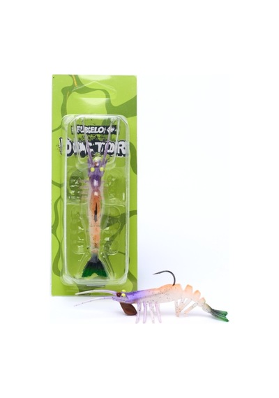 Fubelo Doctor Shrimp 90 Mm 14.5 Gr Silikon Karides Jelly Blue