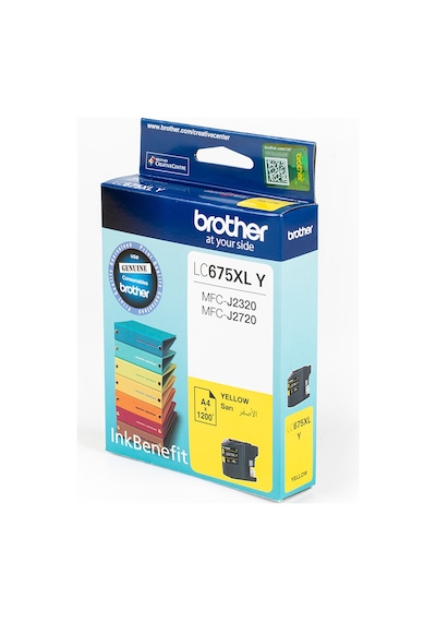 Brother Lc675Xly Sarı Mürekkep Kartuş 1200 Sayfa