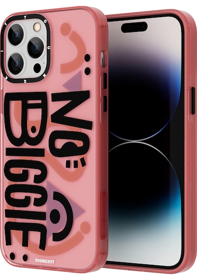 Youngkit Apple Uyumlu iPhone 14 Pro Kılıf Mutlu Mod Figürlü YoungKit Happy Mood Serisi Kapak YOUNGKİT-TA85952