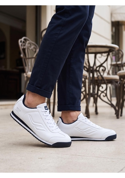 Lescon Winner 10 Beyaz Erkek Spor Sneakers