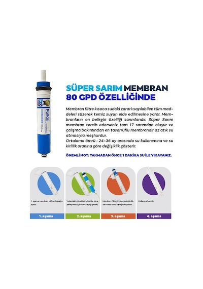 Açık kasa 5'li Filtre Seti 370279352