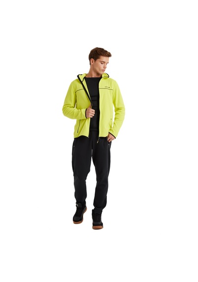 Blackspade Erkek Termal Polar Sweatshirt 40662 - Yeşil Yeşil