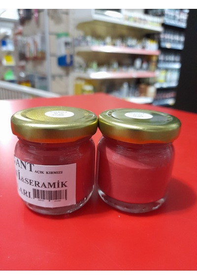 Artelegant Sır Altı Seramik Çini Boyası 40 G 8850-Açık Kırmızı