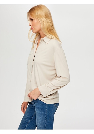 Faik Sönmez Modallı Örme Tunik S25tnk009 Us25tnk00972 Taş
