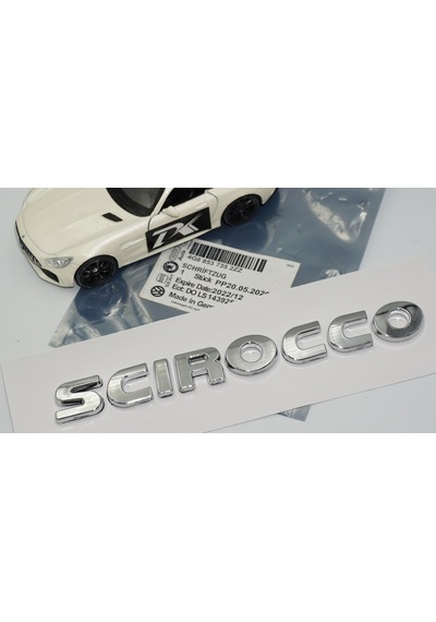 Dk Tuning Vw Volkswagen Scirocco Mk3 Bagaj Krom Yazı Logo Arma -