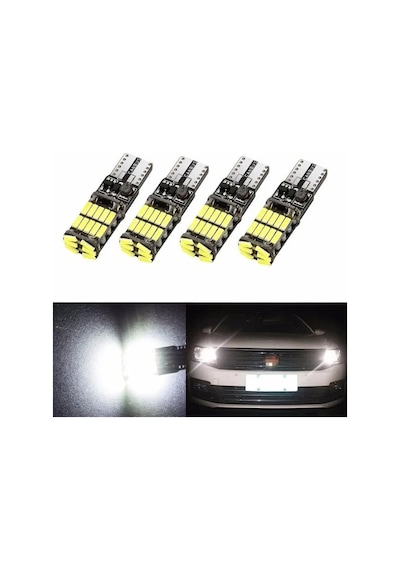 T10 W5w Led Canbus Araba İç Aydınlatma T10 26 Smd 4014 Çip Saf B