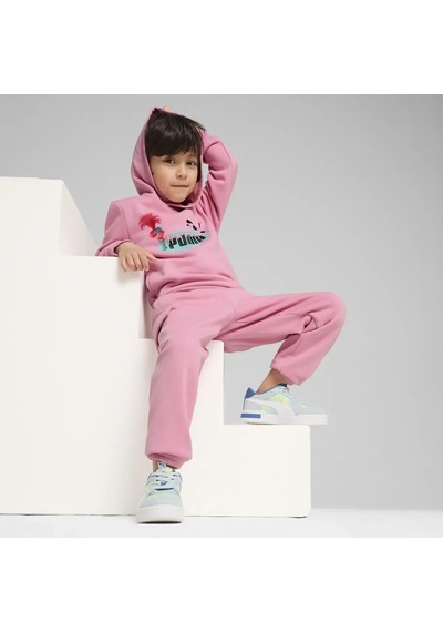 Puma X Trolls Hoodie Pembe Kız Çocuk Sweatshirt