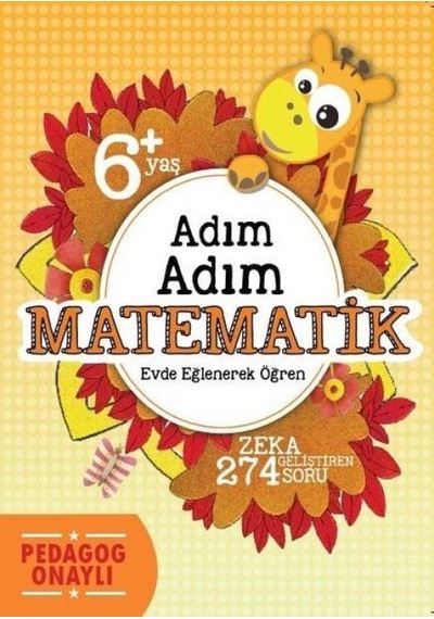 Adım Adım Matematik 6+ Yaş - Rxlu-722450