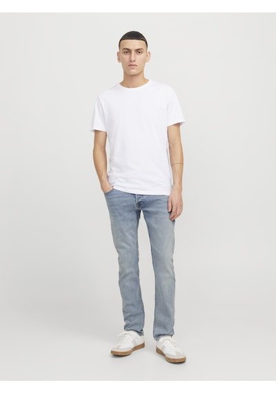 Jack & Jones Erkek Glenn 774 Slim Fit Jean - 12269466 Blue Denim