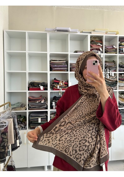 Belli Fresh Lena Şal 1464-29 Kahverengi