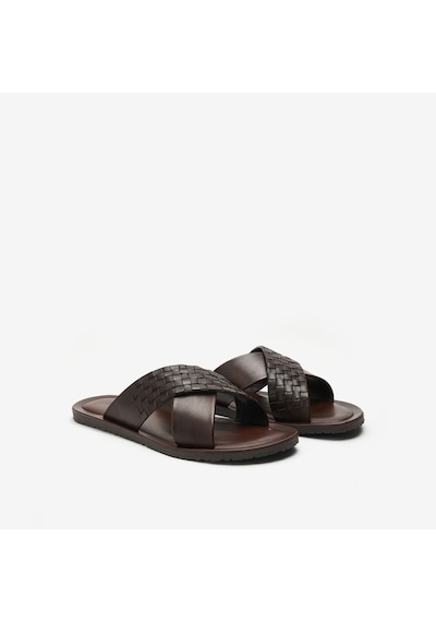 Terlik Erkek M7525 The Sandals Factory Brown Marrone