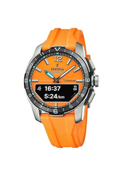 Festına F23000/7 Connected D Orange Erkek Kol Saati Gri