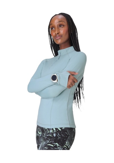 Sweaty Betty Pro Run Half Zıp 5525 Mavi