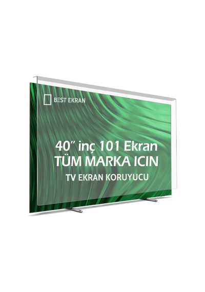 Best Ekran Tüm Markalar ile Uyumlu 40" 101 Ekran TV Ekran Koruyucu