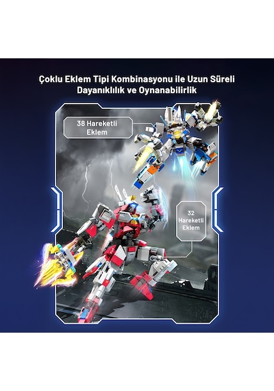 Hydra Titan Ölümsüz Savaşçı Robot Yapı Bloğu Seti
