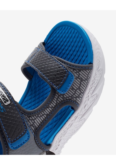 Skechers Creature - Splash Büyük Erkek Çocuk Gri Işıklı Sandalet 400614l Ccbl Gri