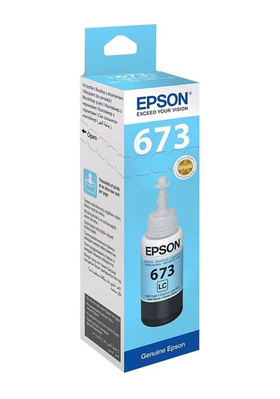 Epson T6735 Light Cyan Açık Mavi Şişe Mürekkep T67354a Kdo Diğer