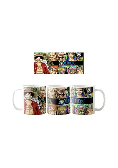 One Piece Kupa Bardak Tek Adet K093 Çok Renkli