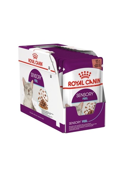Royal Canin Sensory Feel Gravy 85 Grx12 Adet Kedi Konservesi