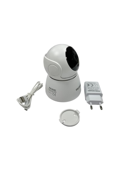 Rose Ahd-20600 İç Ortam Akıllı Wireless Bebe Kamera 360derece Hareketli