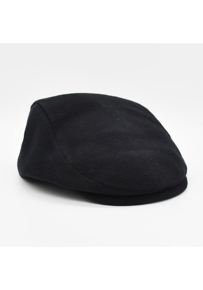 Külah Flat Cap Şapka Yün Holigan Kasket-Standart