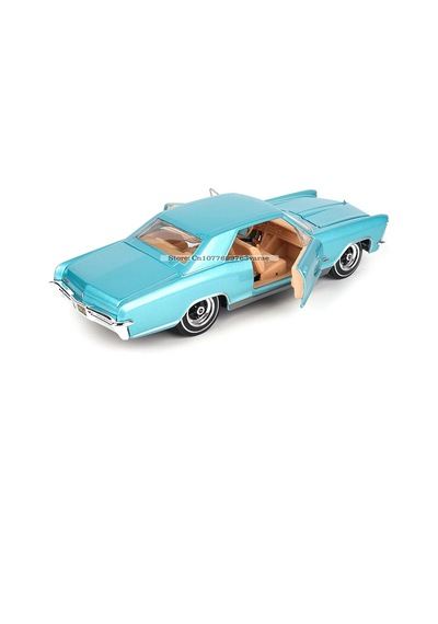Maisto 1:26 1965 Buick Riviera Alaşım Araba Modeli El Sanatları Dekorasyon 1965 Buick Riviera