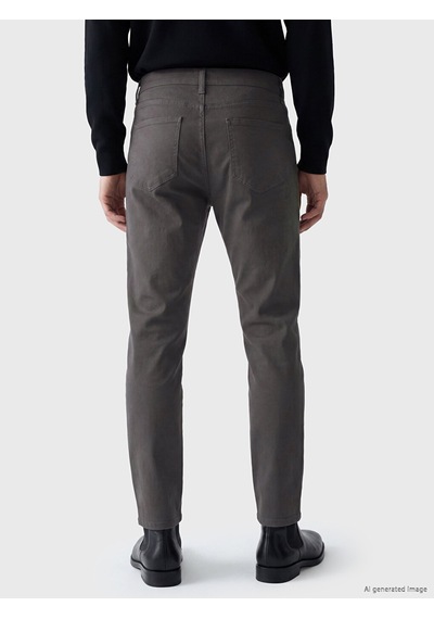 Lcwaıkıkı Classic Antrasit Regular Fit Gabardin Erkek Chino Pantolon