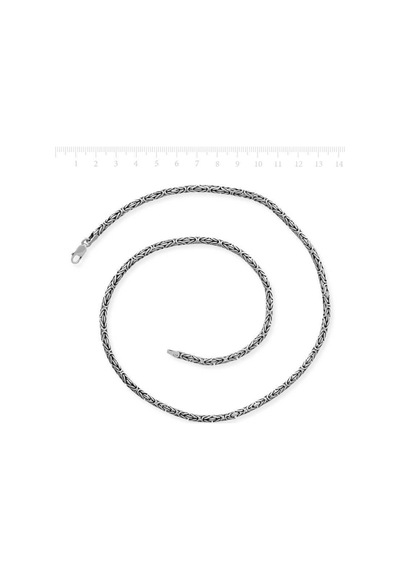 Gümüş Kral Zincir - 2.50 Mm Yuvarlak (510783286)