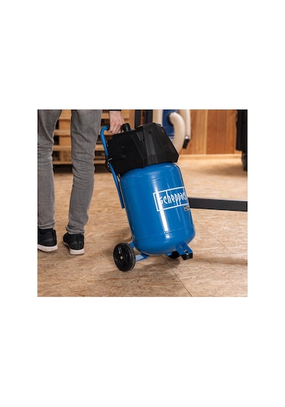 Scheppach Hc35v 1500 W Yağsız Kompresör 1500 W 10 Bar 30 Lt - 5906169901
