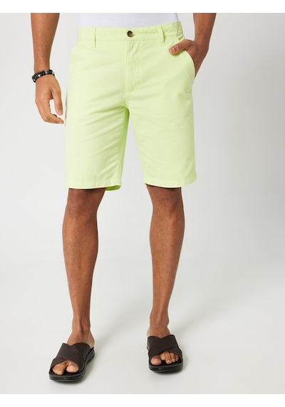 Regular Fit Erkek Şort Sarı