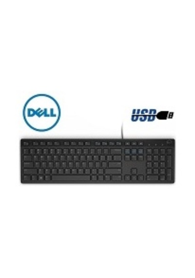 Dell Uyumlu MULTIMEDYA SIYAH-USB KABLOLU-KLAVYE