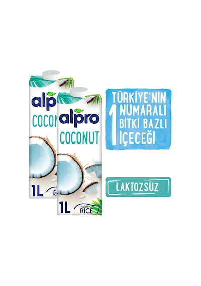 Alpro Hindistan Cevizi Sütü 2 x 1 L