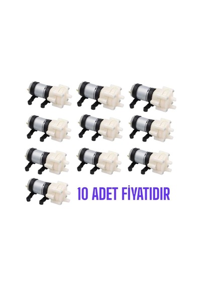 Dc6-12v Mini Akvaryum Motoru Su Pompası - 10 Adet-4842