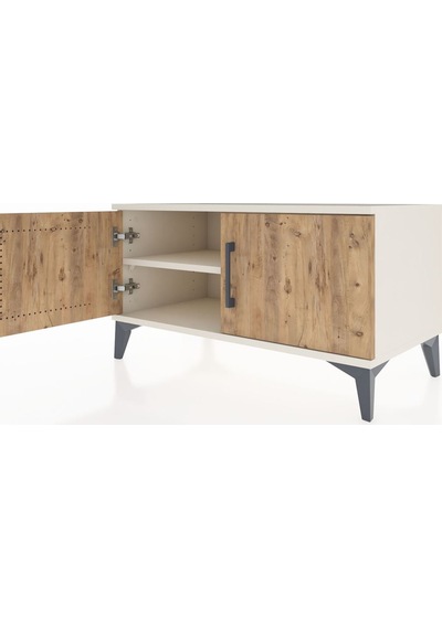 Hyperion Şifonyer Tek Raflı 2 Kapaklı 88x44x48 Aytaşı-çam Aytaşı