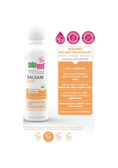 Sebamed Aerosol Balsam Sensitive Sprey Deodorant 150 ML