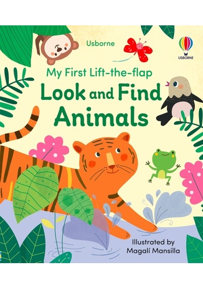 My First Lift The Flap Look & Find Animals- Usborne