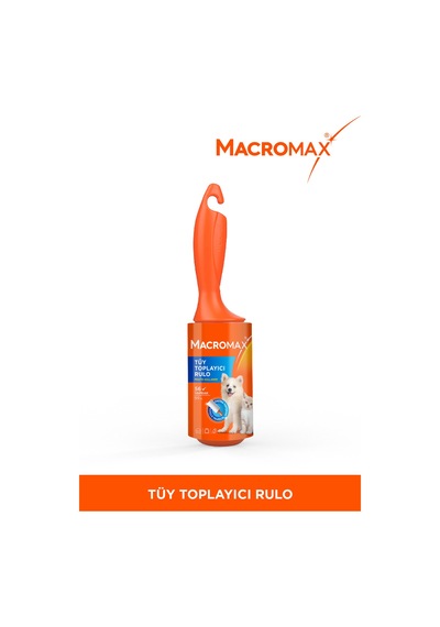 Tüy Toplayıcı Rulo Yapışkanlı Kedi Köpek Tüyü Toz Toplama 56 Yaprak