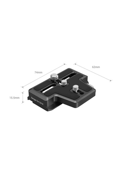 Smallrig 3162b Djı Rs 2 / Rsc 2 Rs 3 / Rs 3 Gimbal İçin Genişletilmiş Arca-tipi Hızlı Çıkarma Plakas