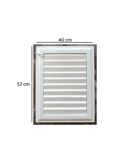 Ubm 40x52 Banyo Wc Havalandırma Menfezi Yapışkanlı Cam Menfez Hediyeli