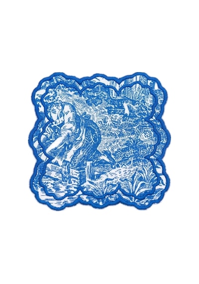 Toile Azure Kokteyl Peçetesi