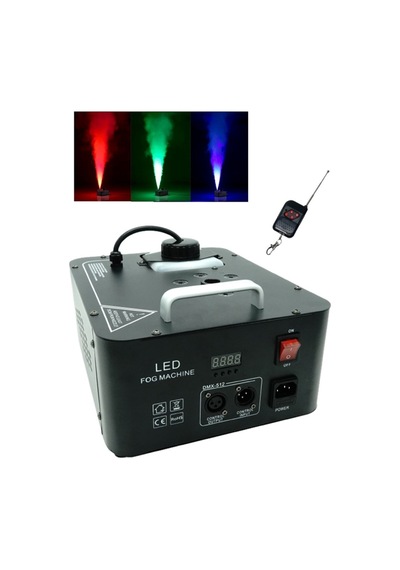 Quenlite Volcano-2000 2000 W LED Işıklı ve Uzaktan Kumandalı DMX Sis Makinesi