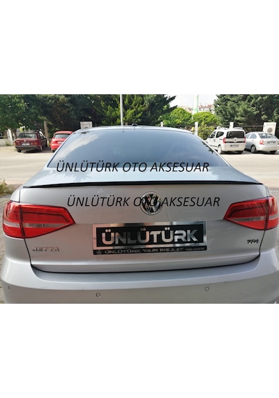 OtoÇizgi Volkswagen Jetta 2011 Sonrası Bagaj Üstü Spoiler Pianoblack OtoÇizgi