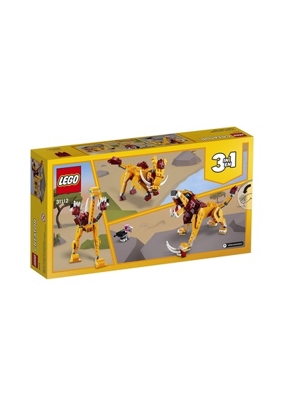 LEGO® Creator 31112 Vahşi Aslan 224 Parça