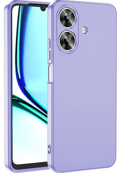 Realme Note 60 Kılıf Zore Mara Lansman Kapak Lila