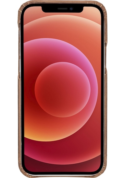 Apple İphone 12 Pro Uyumlu Deri Arka Kapak F360 G2 Antik Kahve Diğer