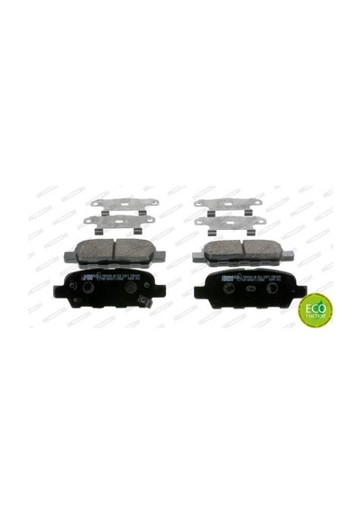 Nissan Qashqai J10 Arka Fren Balatası 2007-2013 Ferodo