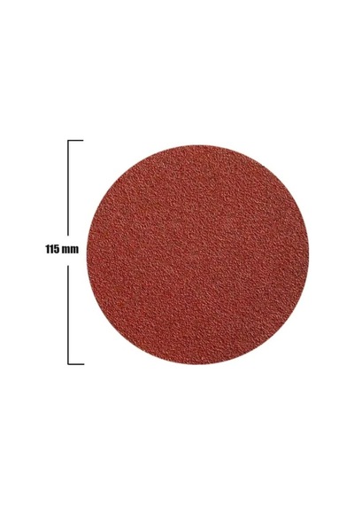 Gfb 6902 Cırtlı Disk Zımpara Deliksiz 115 Mm 80 Kum