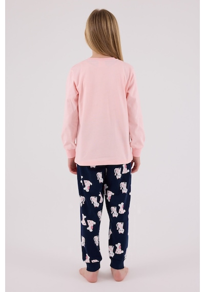 Rolypoly Kız Çocuk Pembe Pijama Takımı 5274-48710 Pembe