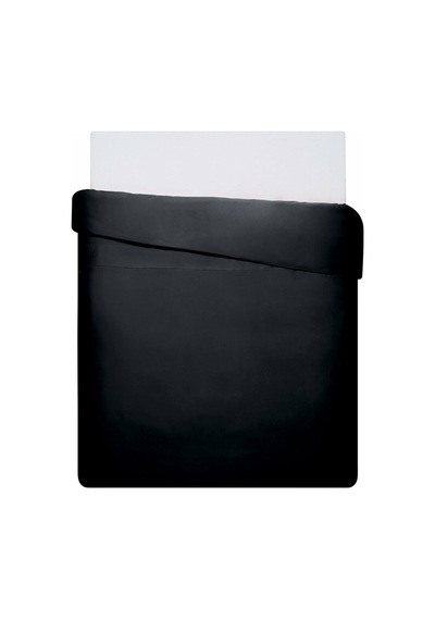 Linens Mıx&Match Saten Çift Kişilik Nevresim Kılıfı Siyah